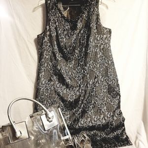 PLUS SIZE Pewter "Dressy" Event Dress